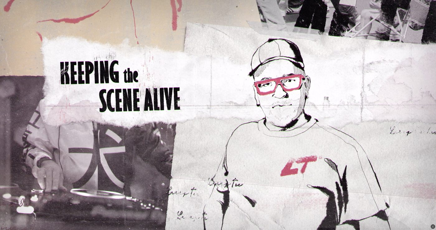 Episode 102 title card: Keeping the Scene Alive